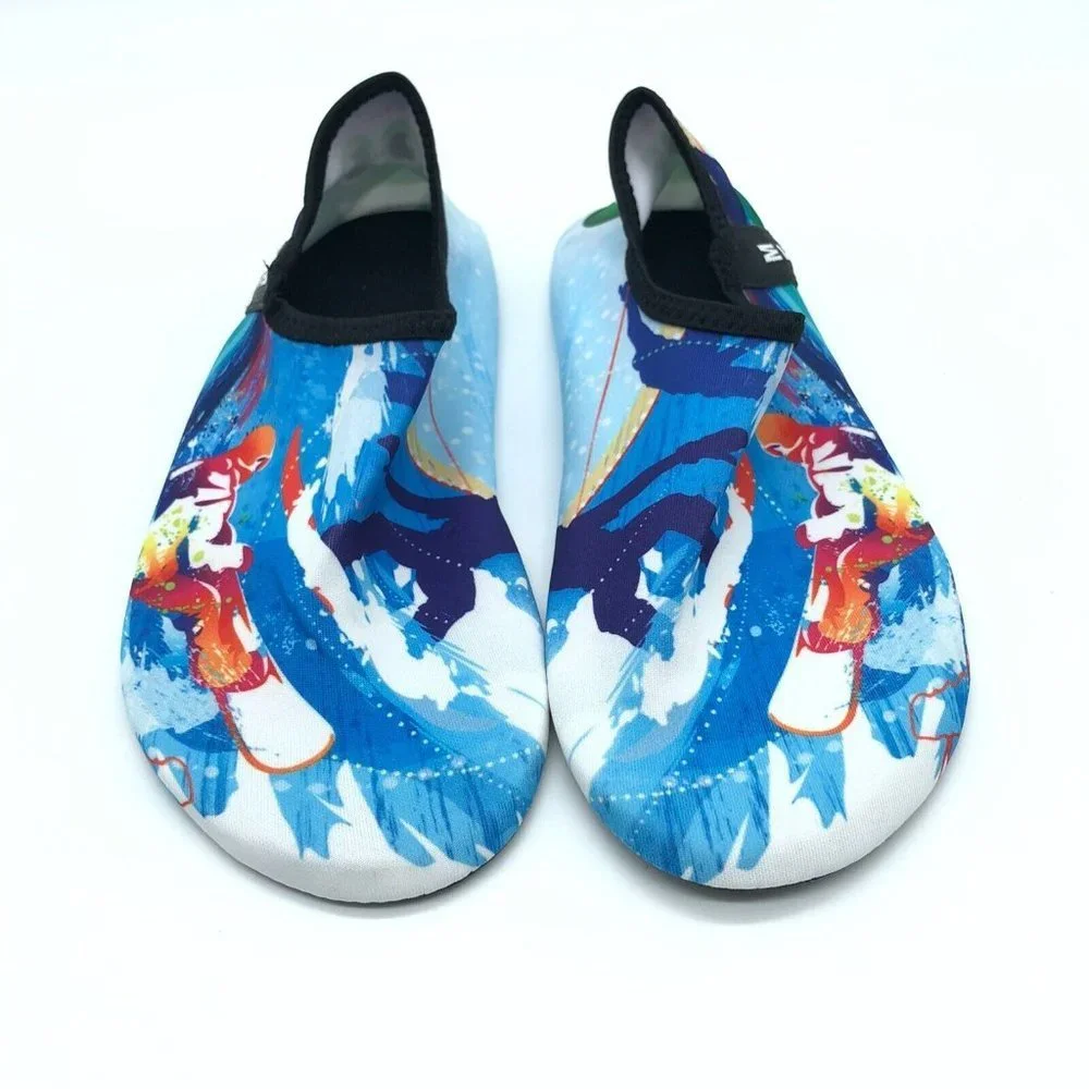 Met Boys Girls Water Shoes Fabric Lightweight Surfing Frog 34/35 US 2/3